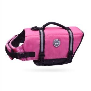 Vivaglory Ripstop Pink Dog Life Jacket